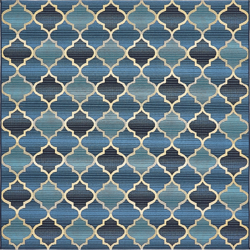 Unique Loom Outdoor Eden Trellis Rug