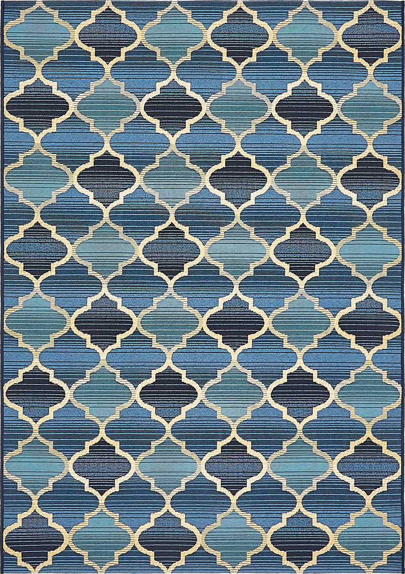 Unique Loom Outdoor Eden Trellis Rug