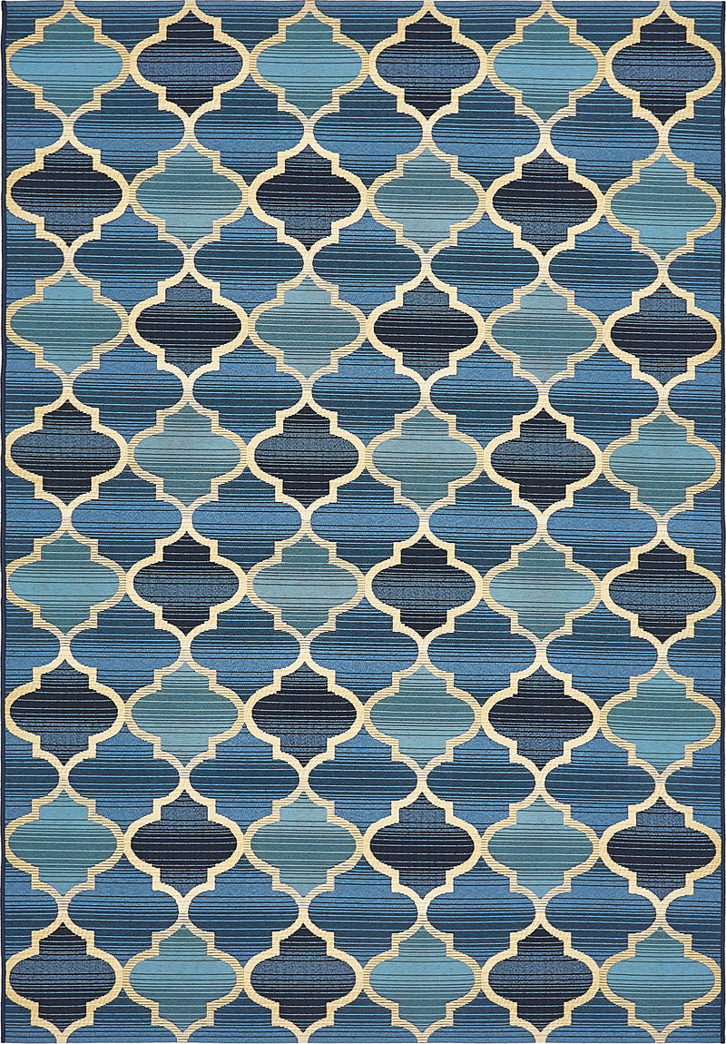 Unique Loom Outdoor Eden Trellis Rug