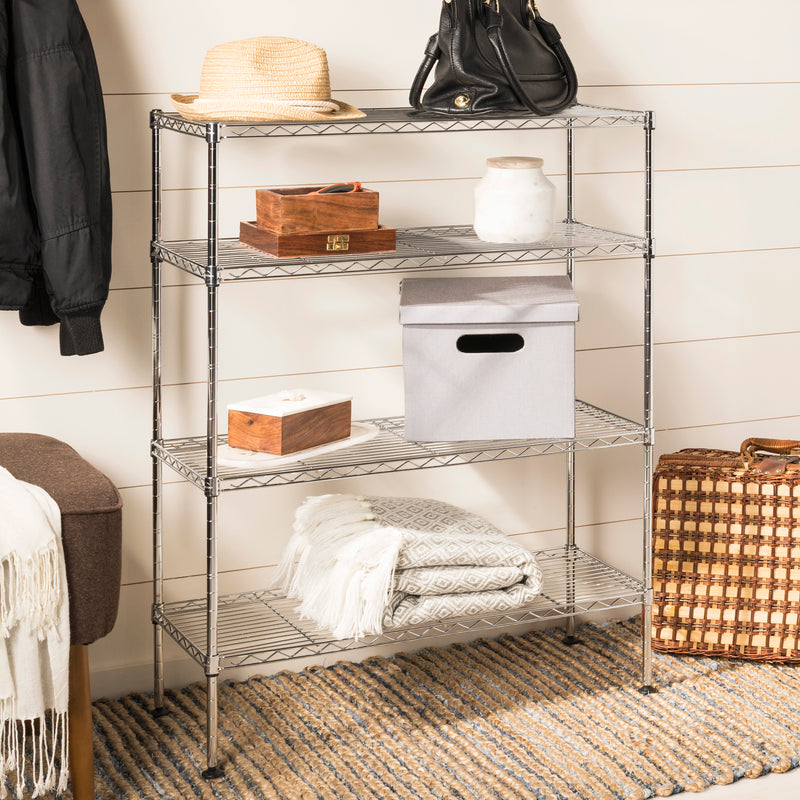 Jonathan Y Bennett 4-Tier 35.8" Shoe Rack