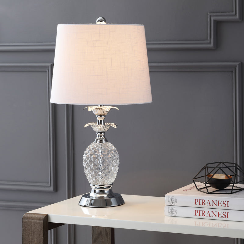 Jonathan Y Jane 24" Glass LED Table Lamp