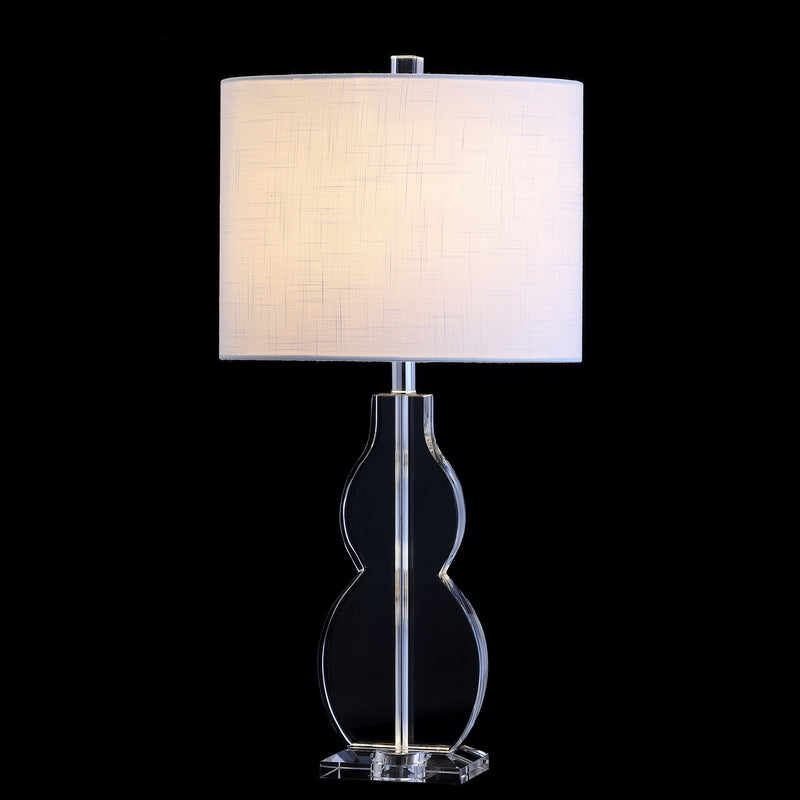 Jonathan Y Hadley 26" Crystal LED Table Lamp