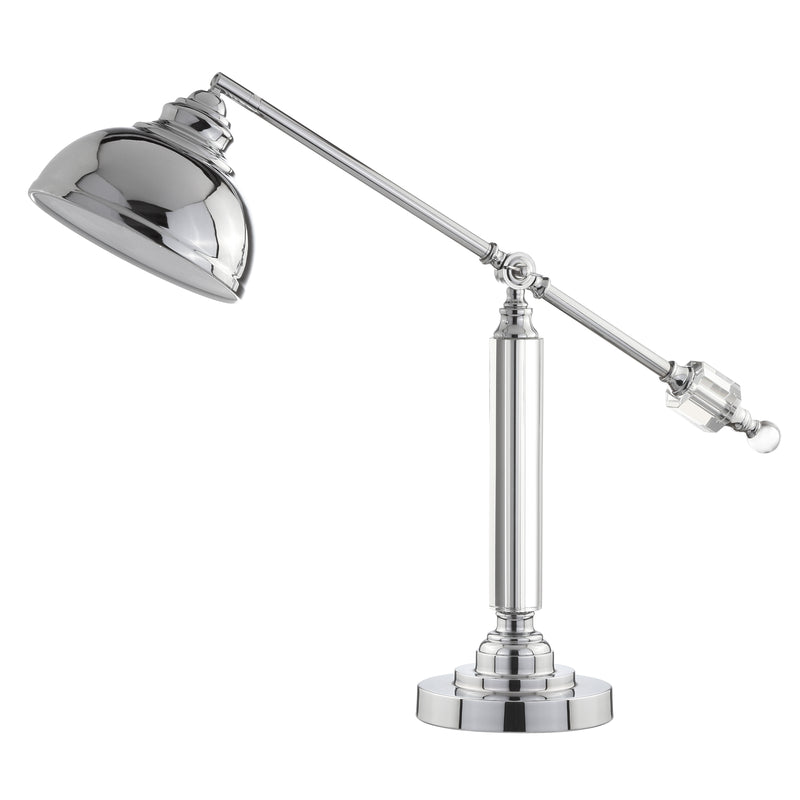 Jonathan Y Giselle 22" Metal and Crystal LED Task Lamp