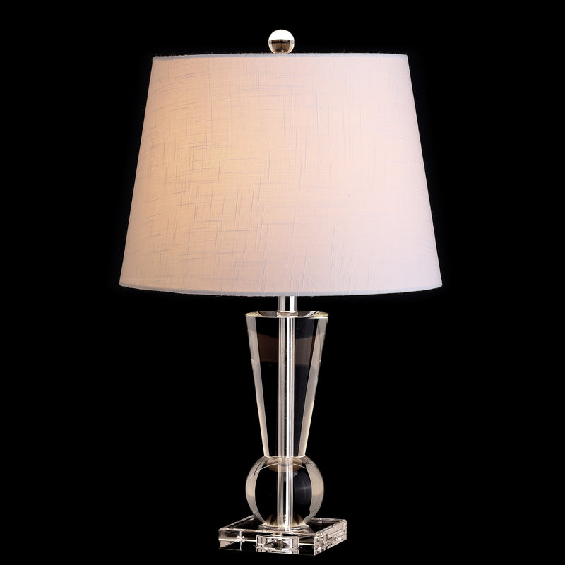 Jonathan Y Wynne 22" Crystal LED Table Lamp