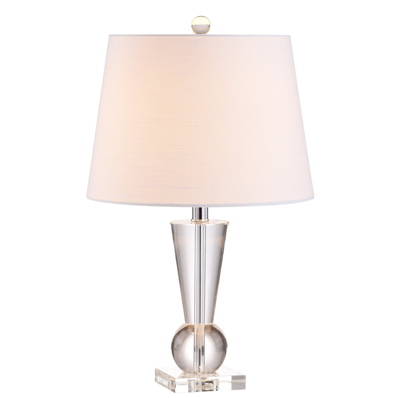 Jonathan Y Wynne 22" Crystal LED Table Lamp