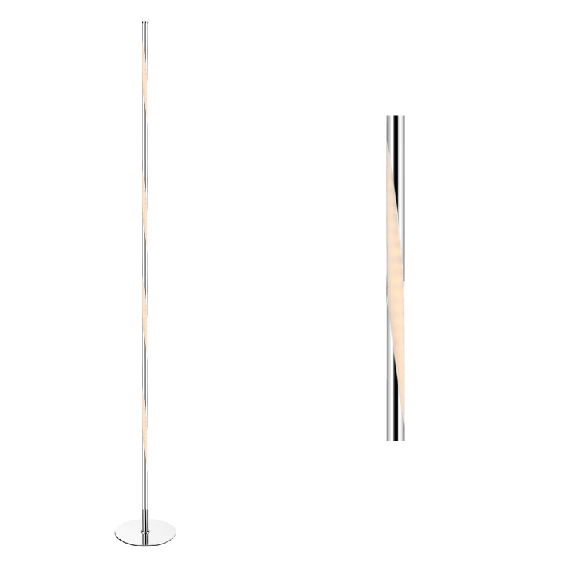 Jonathan Y Pilar 63.75" LED Integrated Floor Lamp