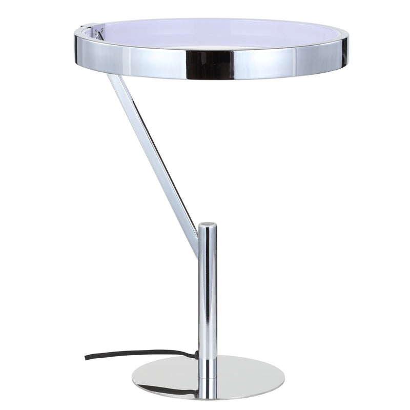 Jonathan Y Owen 18" Integrated LED Metal Table Lamp