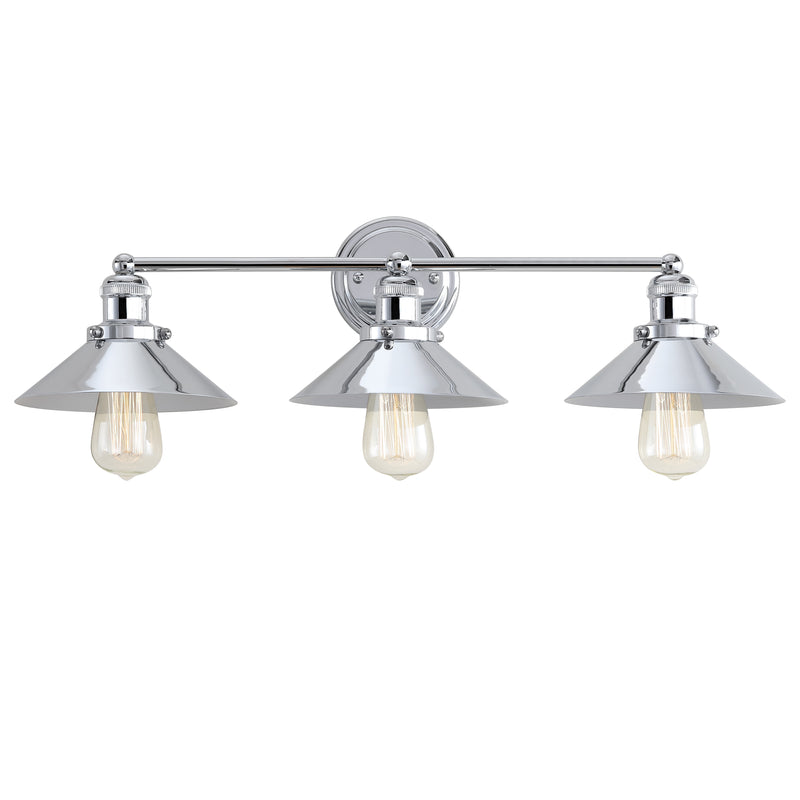 Jonathan Y June 26.5" 3-light Metal Vanity Light