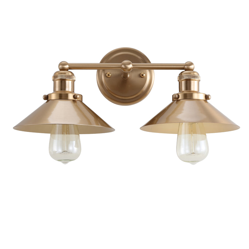 Jonathan Y August 17.5" 2-light Metal Vanity Light