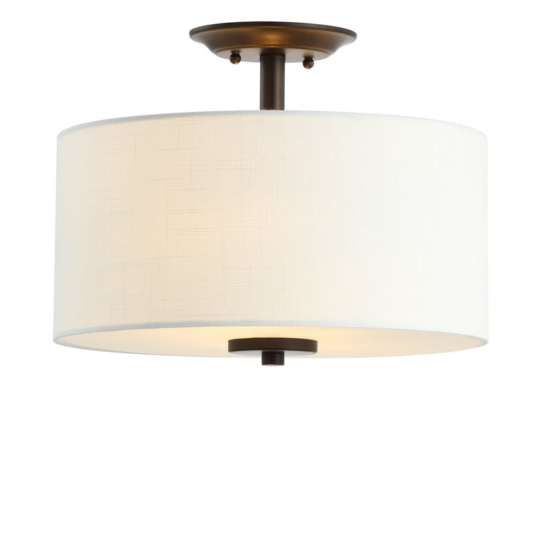 Jonathan Y Marc 15" Metal LED Semi-Flush Mount